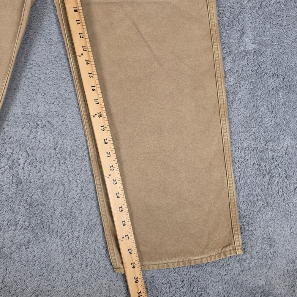 Madewell The Canvas Utility Pants Mens 36x30 Khaki Tan Cotton Straight Leg NWT - Picture 8 of 10